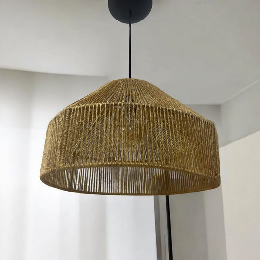 Luminária Pendente Lustre De Teto Rústico Enseada Aberta