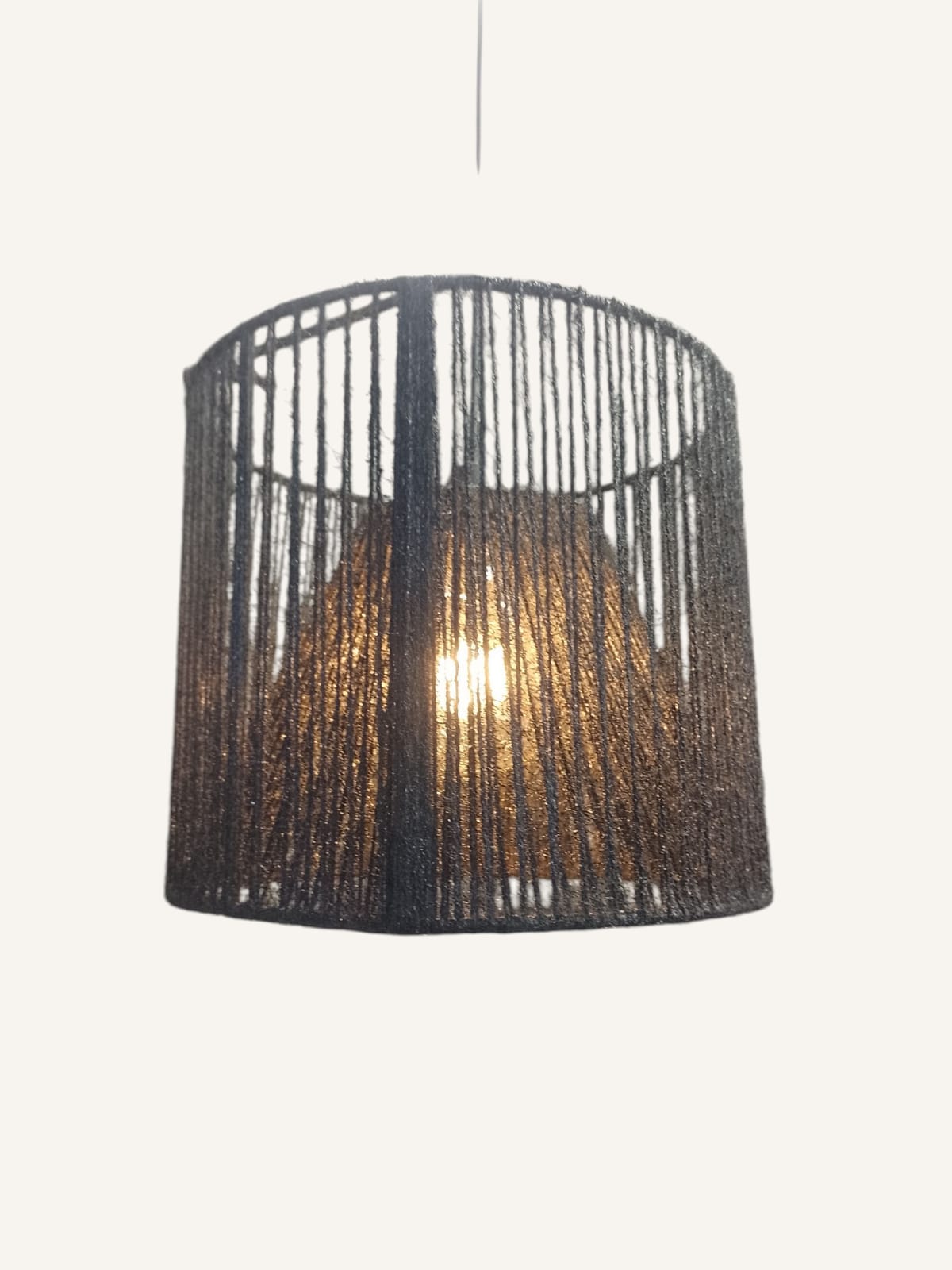 Luminária Pendente Lustre De Teto Rústico Noar Black