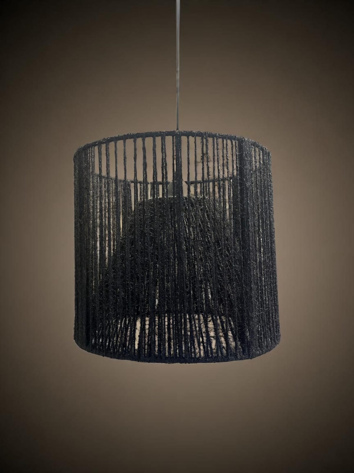 Luminária Pendente Lustre De Teto Rústico Noar Black