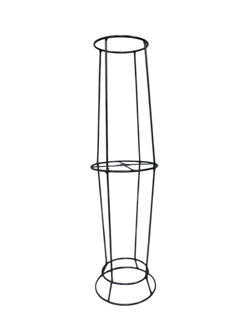 Aramado P/Abajur de Chão 70cm (Estrutura em Ferro Pintado Para Luminária Artesanal)
