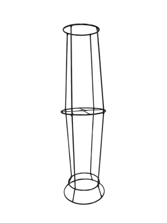 Aramado P/Abajur de Chão 70cm (Estrutura em Ferro Pintado Para Luminária Artesanal)