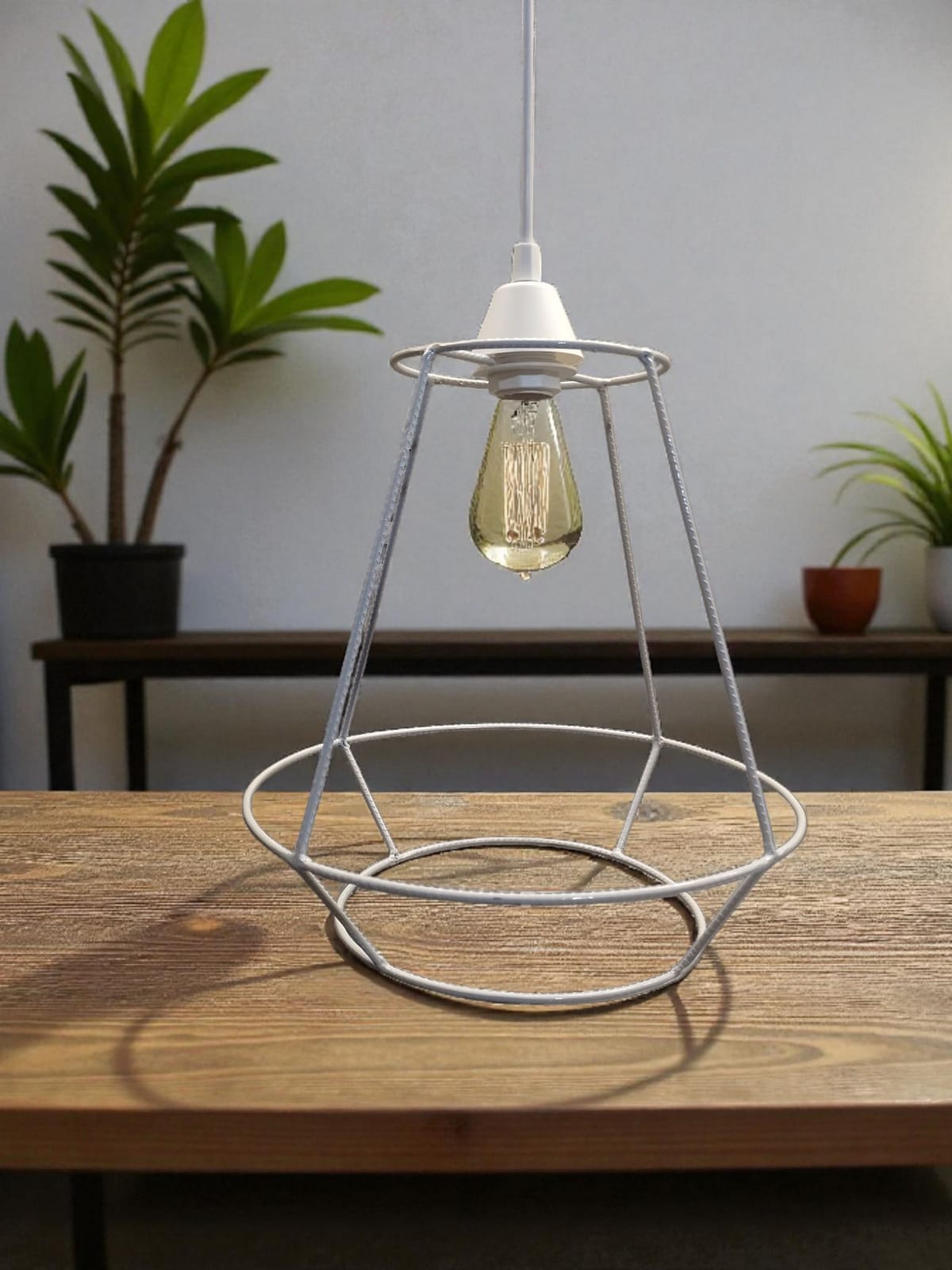 Estrutura Aramada Para Luminária de Teto Lampião P 30X30