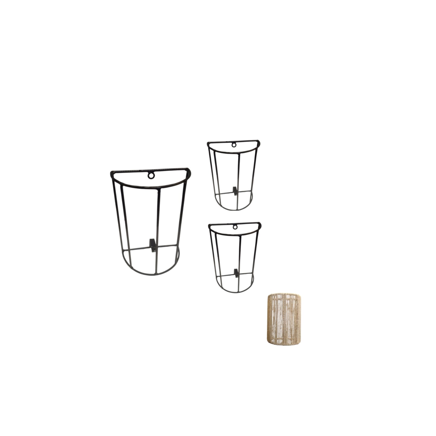 Kit C 3 Aramado para Luminária de Parede 20x15